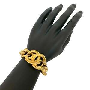 Chanel Cc Logo Chain Bracelet Metal #209705C15B
